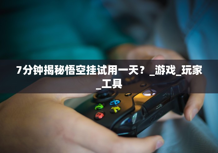 7分钟揭秘悟空挂试用一天？_游戏_玩家_工具