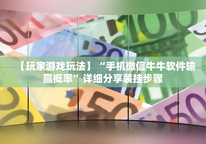 【玩家游戏玩法】“手机微信牛牛软件输赢概率”详细分享装挂步骤