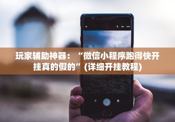 玩家辅助神器：“微信小程序跑得快开挂真的假的”(详细开挂教程)