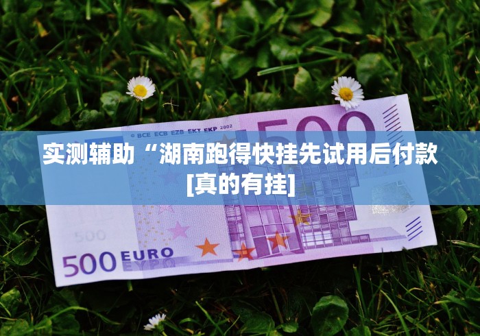 实测辅助“湖南跑得快挂先试用后付款[真的有挂]