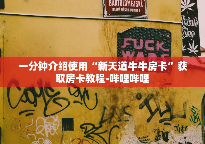 一分钟介绍使用“新天道牛牛房卡”获取房卡教程-哔哩哔哩